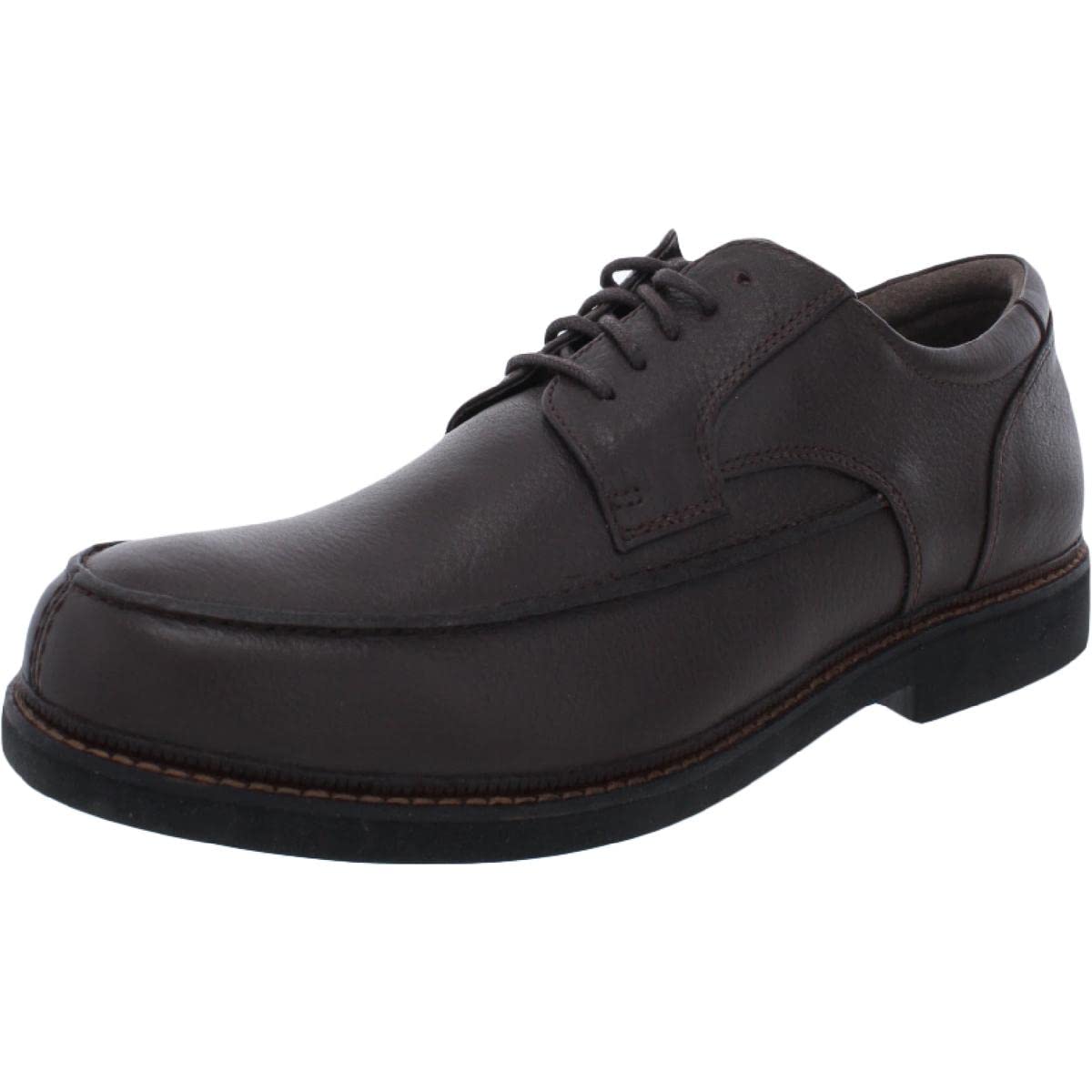 Aetrex Men's Lexington Moc Toe Slip-On Shoes - Comfortable Casual Loafers for Men with Arch Support | Perfect for Work, Travel & Everyday Wear