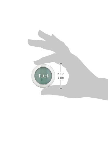 TIGI Cosmetics High Density Single Eyeshadow - Emerald Green, 0.13 Ounce (764147) | Long-Lasting Pigmented Eye Makeup for Day & Night Looks