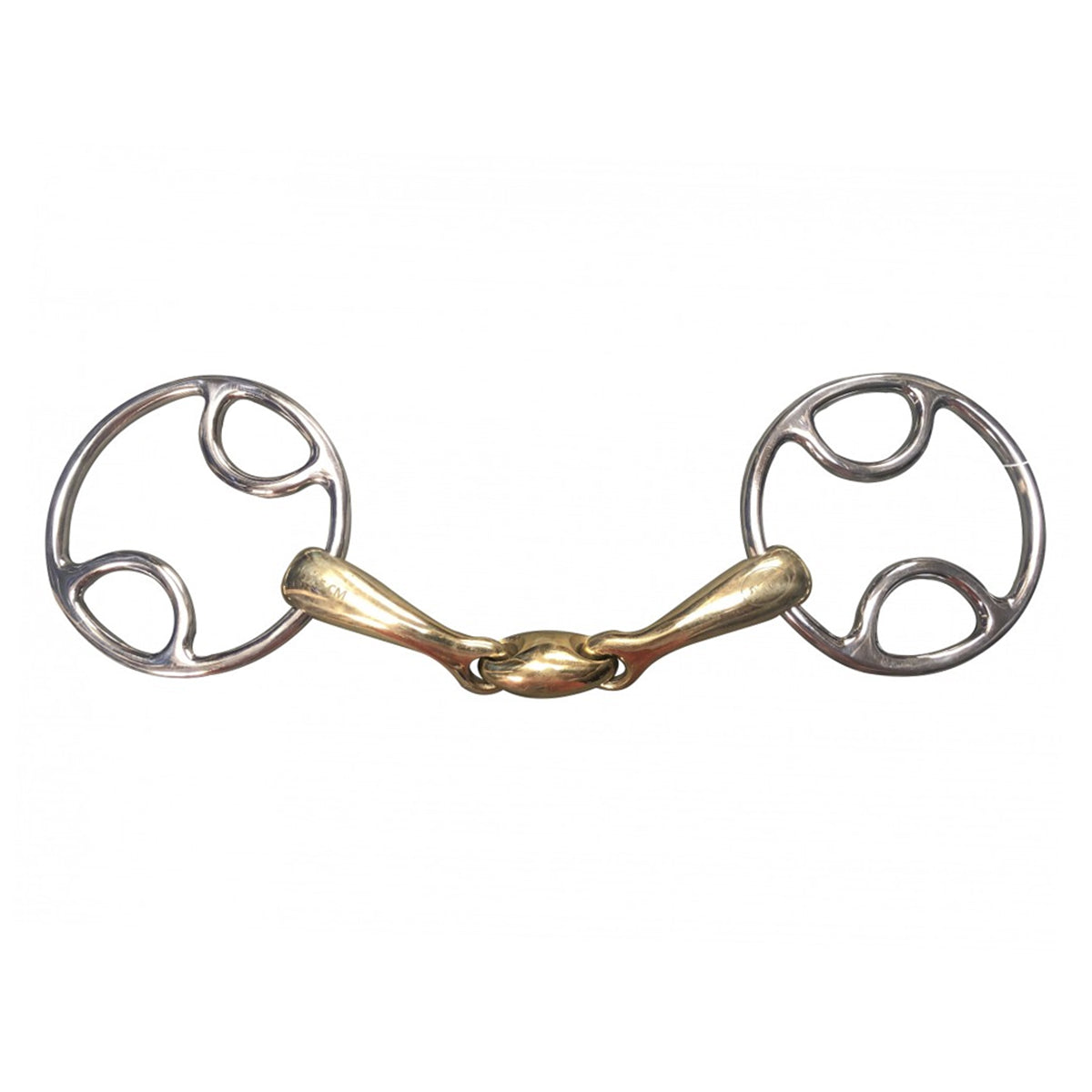 Jump'in French Link Beval Bit - Stainless Steel Horse Bit for Training & Dressage - Perfect for English & Western Riding