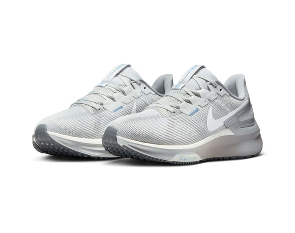 Nike Air Zoom Structure 25 Women's Running Shoes (B Width) - Photon Dust/Summit White | Cushioned Support for Long Distance Running & Daily Training | Perfect for Road Running, Gym Workouts & Jogging