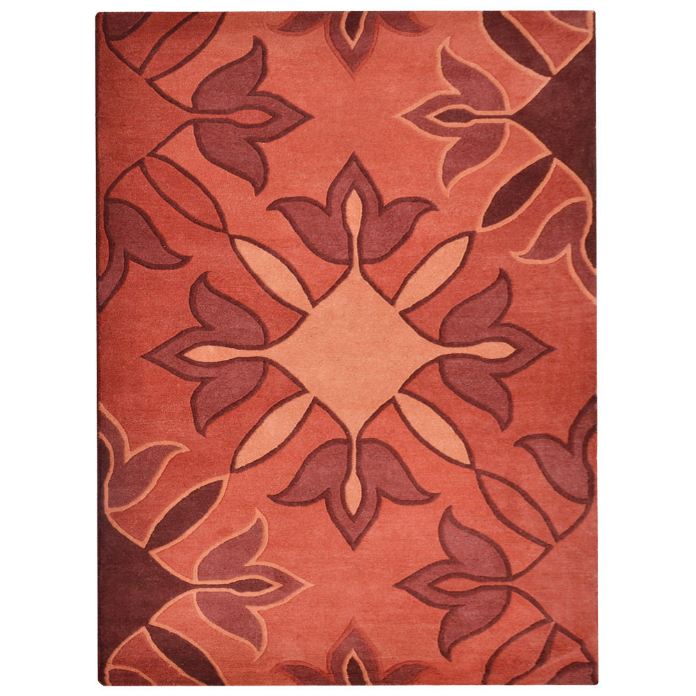 Primrose Hand Tufted Rug - Soft Floral Area Rug for Living Room, Bedroom & Nursery - Non-Slip Home Decor Carpet