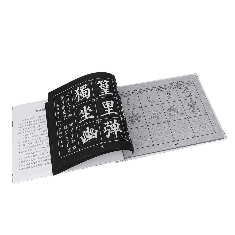 Chinese Calligraphy Set for Beginners - Practice Paper, Water Writing Copybook, Brush & Dish Kit - Perfect for Home Learning & Classroom Use
