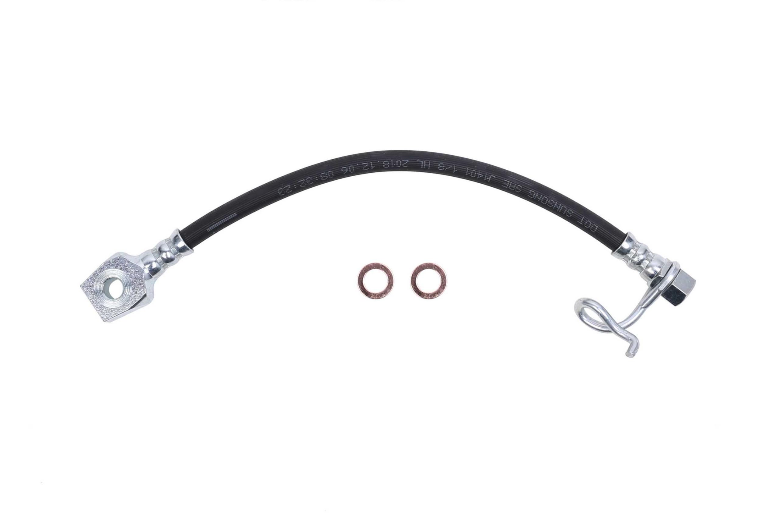 Sunsong 2201684 Brake Hydraulic Hose - High Performance Replacement Hose for Cars & Trucks - Perfect for Brake System Repairs and Maintenance