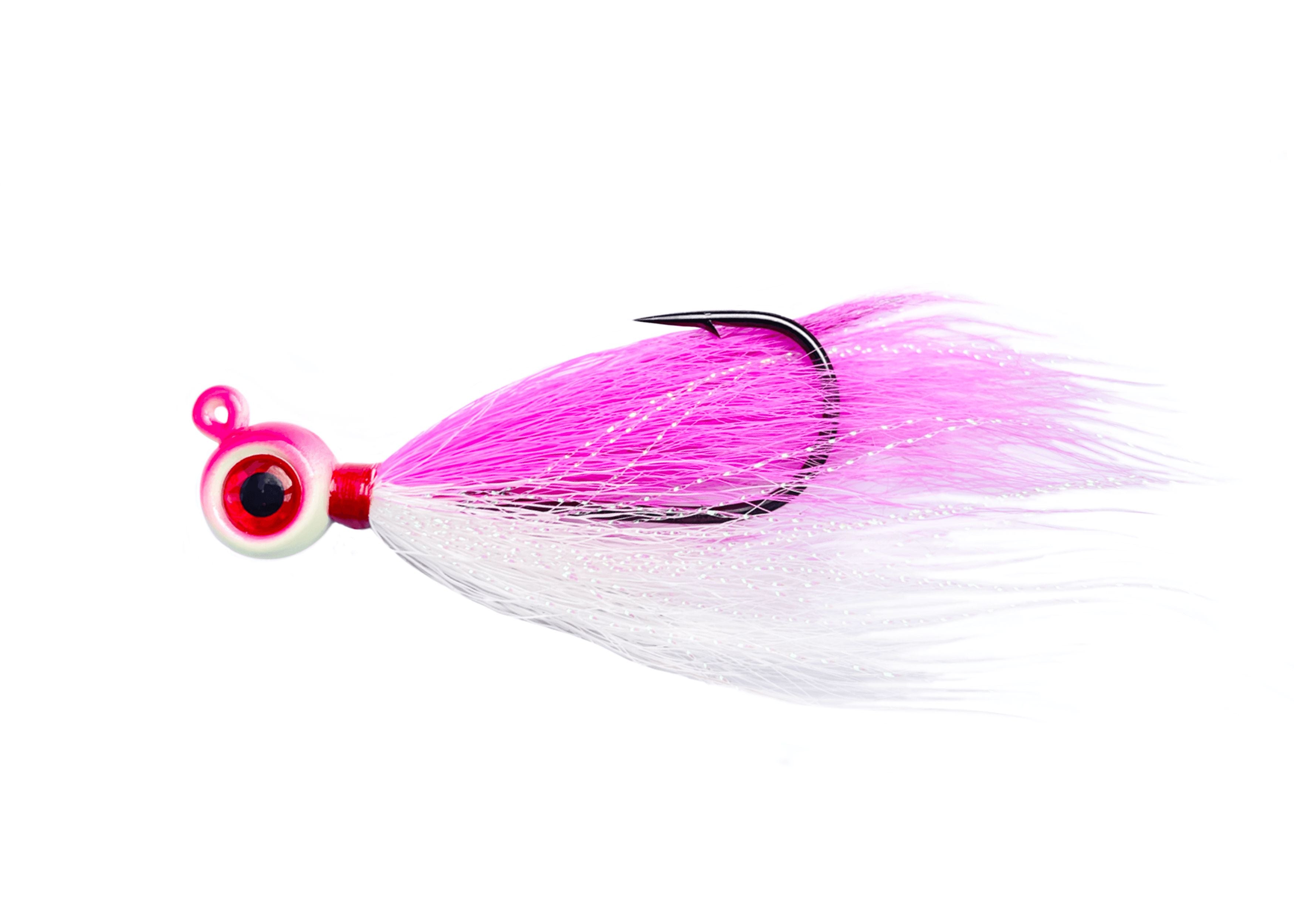 Jigging World Epoxy Bucktail Fishing Lures - Saltwater & Freshwater Jigging Teaser for Bass, Trout, and Striped Fish - Perfect for Offshore and Inshore Fishing Adventures