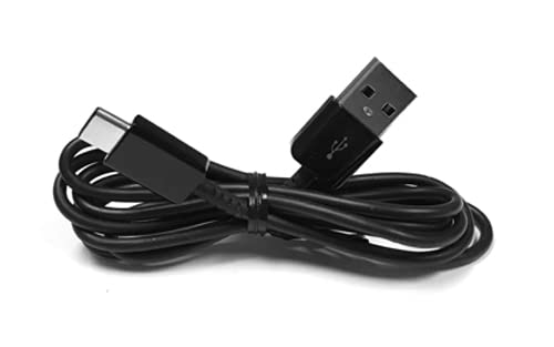 Premium USB Type-C to USB-A Fast Charging & Data Sync Cable (4ft, Black) - Compatible with Kyocera, CAT, Sonim, Samsung & All USB-C Devices | Perfect for Home, Office & Travel Charging Needs