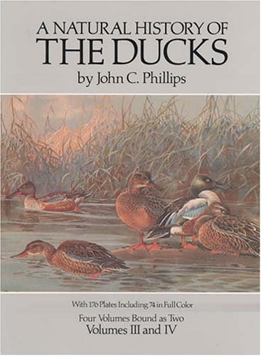 Natural History of Ducks Volumes 3 & 4 Combined - Rare Birdwatching Book for Duck Species Identification & Waterfowl Research - Perfect for Ornithologists, Bird Enthusiasts & Nature Studies