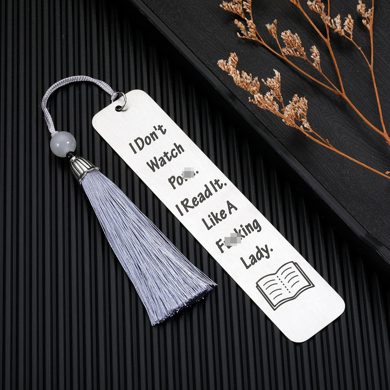 Funny Bookmarks for Women - Cute & Unique Book Lovers Gifts for Birthday, Valentine's Day, Christmas - Perfect Stocking Stuffers & Reading Accessories for Bookworms - Great for Cozy Reading Nights & Book Club Gifts