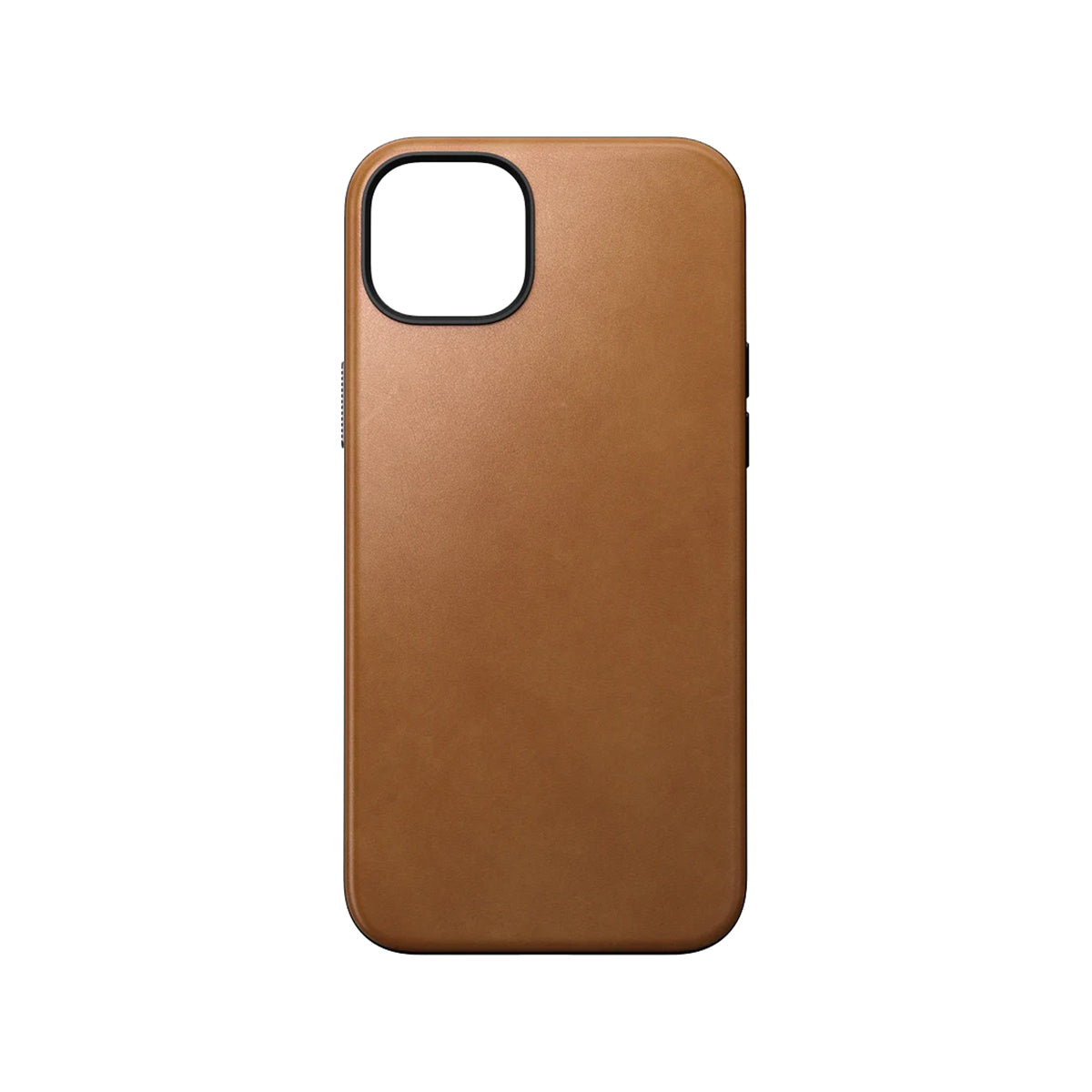 Premium Genuine Leather Phone Case for iPhone 15 Plus - English Tan | Slim Protective Cover with RFID Blocking | Perfect for Business Professionals & Daily Use
