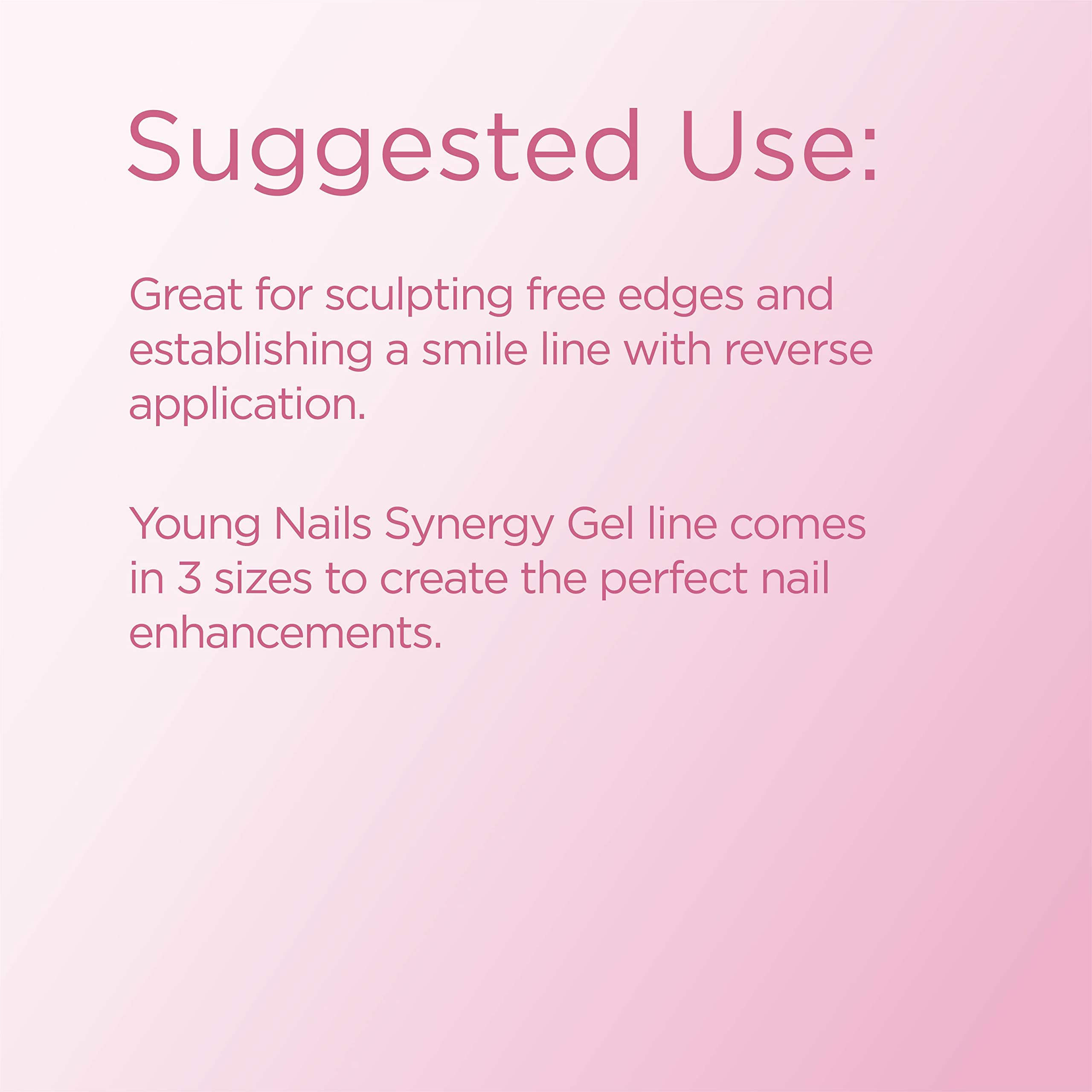 YOUNG NAILS White Sculptor Gel - Professional Nail Extension Builder Gel for Acrylic & Gel Nails - 15g - Perfect for Salon & DIY Manicures at Home