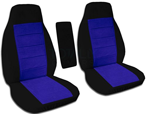 Black and Dark Blue