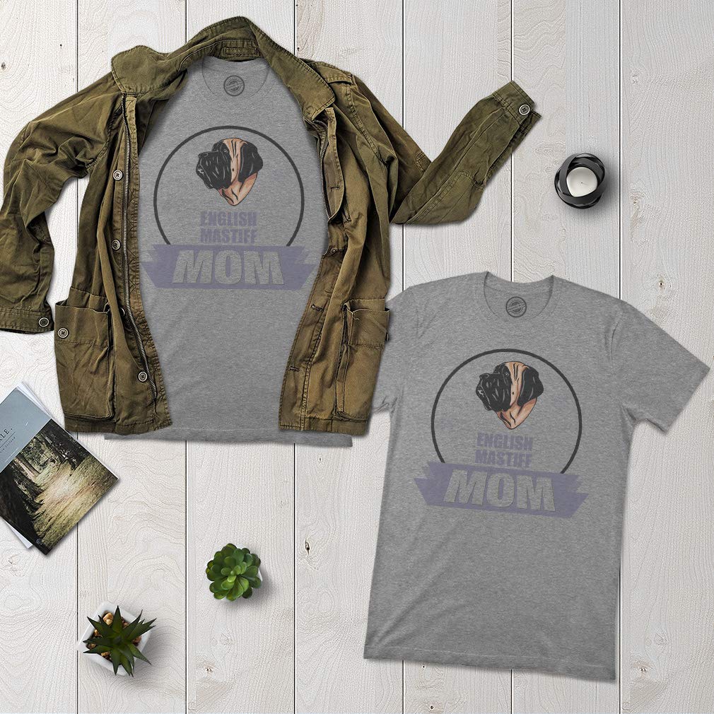 Premium English Mastiff Dog T-Shirt for Pet Lovers - Dark Gray