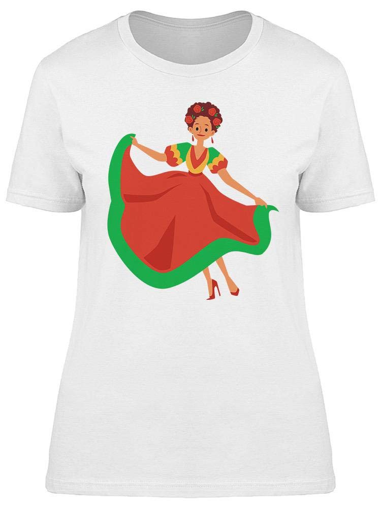 Women's Red and Green Dress T-Shirt - Stylish Casual Tee for Everyday Wear, Parties & Holidays