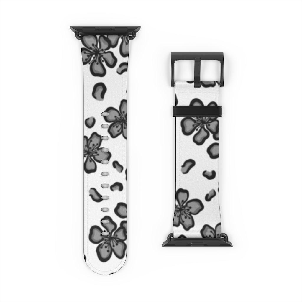 Premium Jungle Ulei Apple Watch Band - Soft Silicone Strap for Apple Watch Series 9/8/7/6/SE/5/4/3 - Stylish & Comfortable for Workout, Running, Gym & Daily Wear
