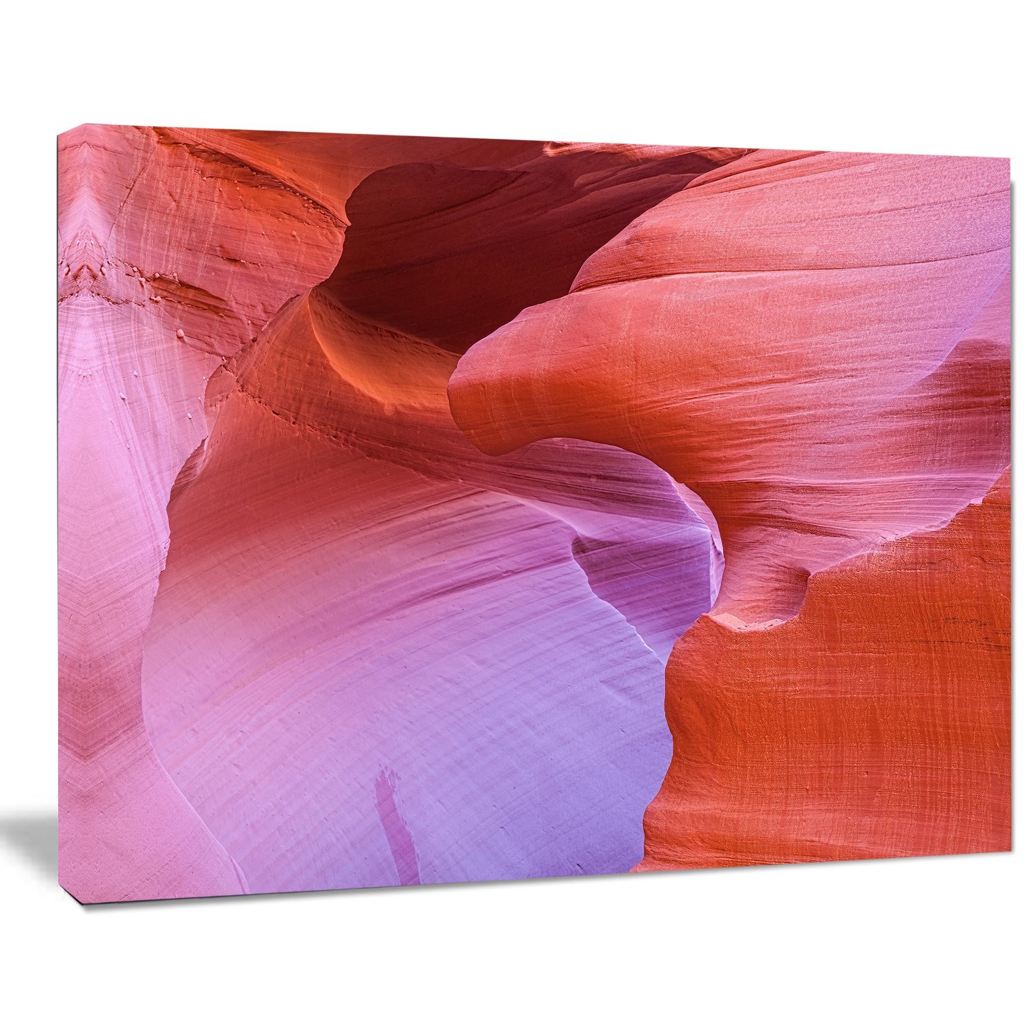 Stunning Antelope Canyon Landscape Photography Canvas Art Print - Desert Scenery Wall Decor for Living Room, Bedroom & Office