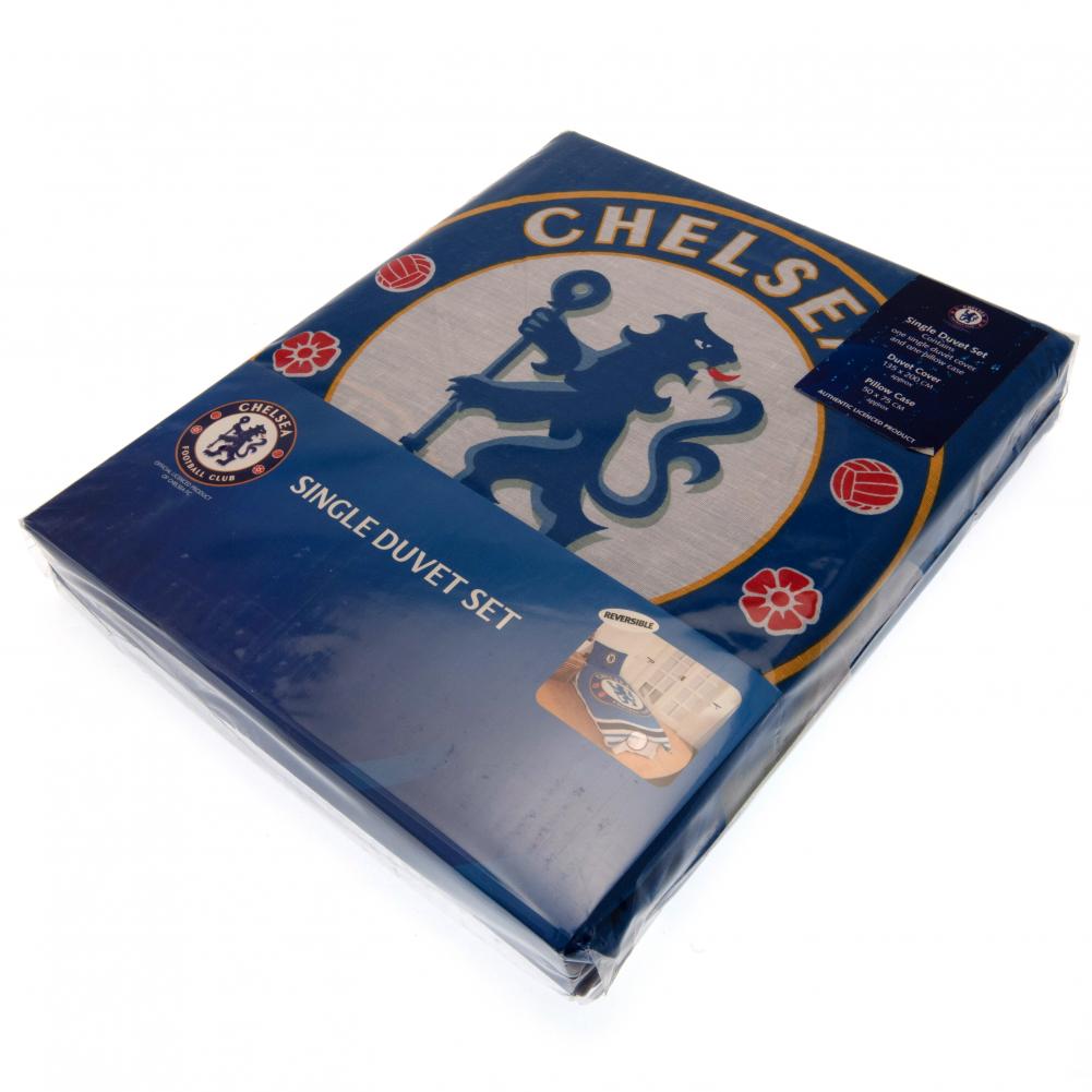 Chelsea Pulse Single Duvet Cover Set - Soft & Stylish Bedding for Cozy Nights - Perfect for Guest Rooms, Dorms & Small Spaces