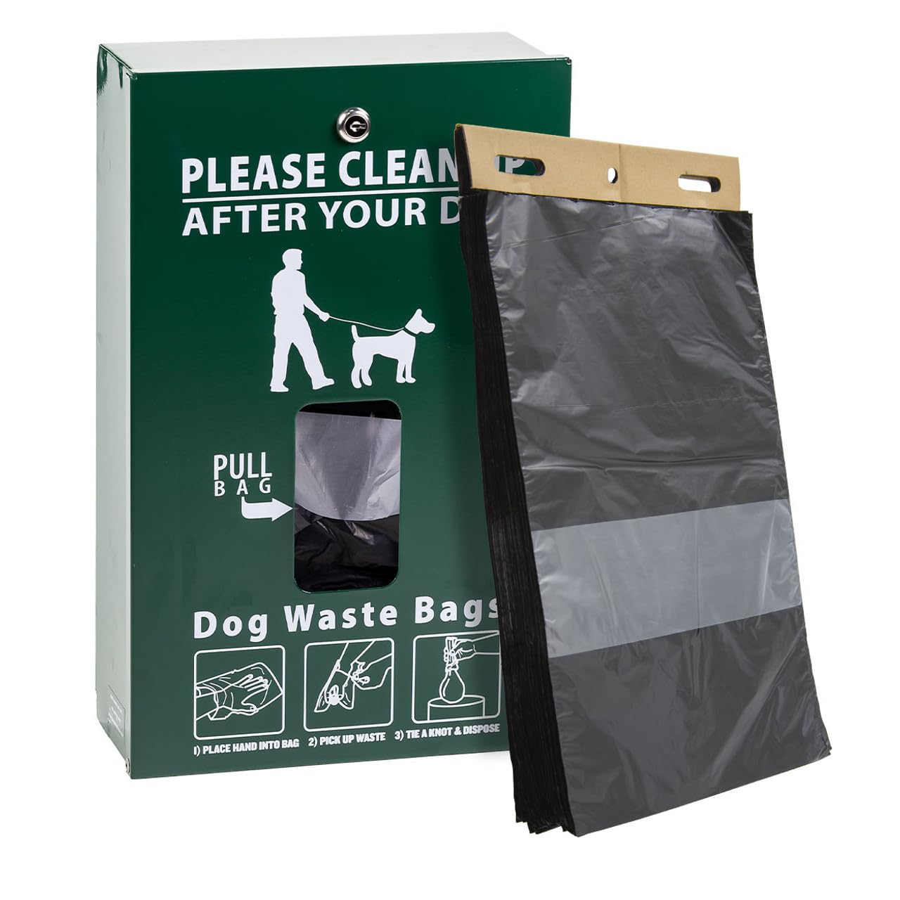 Zero Waste USA® 3200 Count Commercial ONEpul® Dog Waste Bags - 30% Larger Than Standard Roll Bags (32 Rolls of 100 Bags) - Biodegradable Poop Bags for Dogs, Perfect for Parks, Walks and Backyard Cleanup
