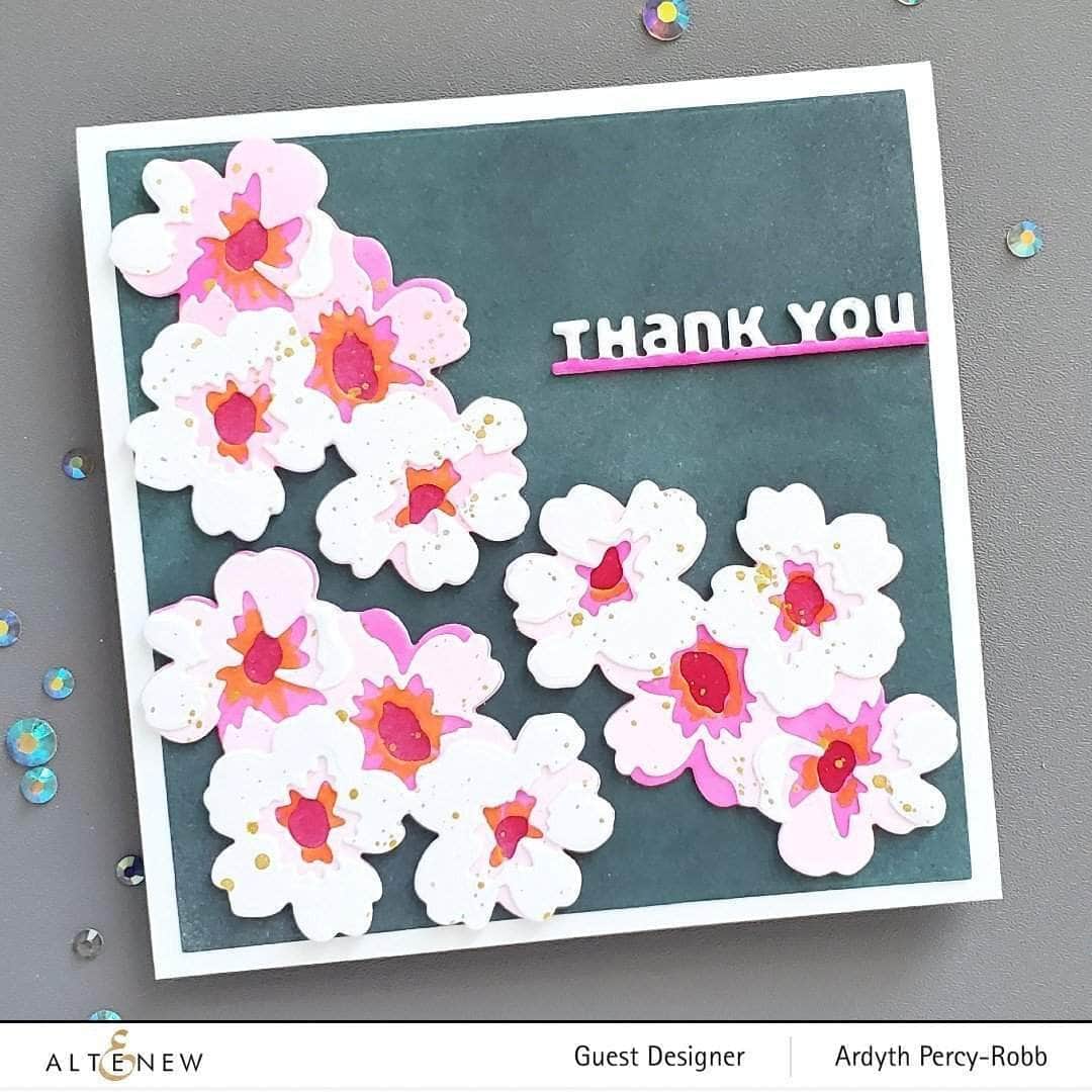 Mini Flower Cluster Layering Die Set for Card Making, Scrapbooking & DIY Crafts - Perfect for Handmade Greeting Cards, Invitations & Paper Crafts