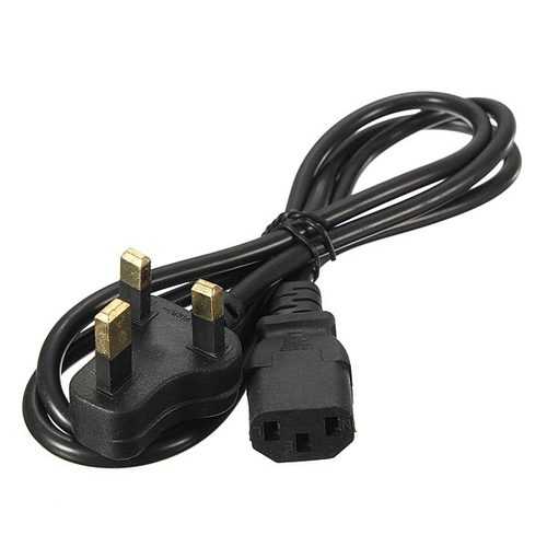 Universal AC Power Supply Adapter Cord with 3-Prong Plug for Laptops - Perfect for Home, Office & Travel Charging