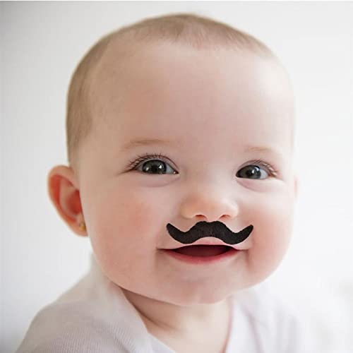 12-Piece Set Funny Fake Mustache & Beard Whiskers for Halloween, Christmas, Birthday Parties - Novelty Costume Accessories for Kids, Adults, Gifts & Favors - Perfect for Cosplay, Themed Events, Photo Booths & Family Games