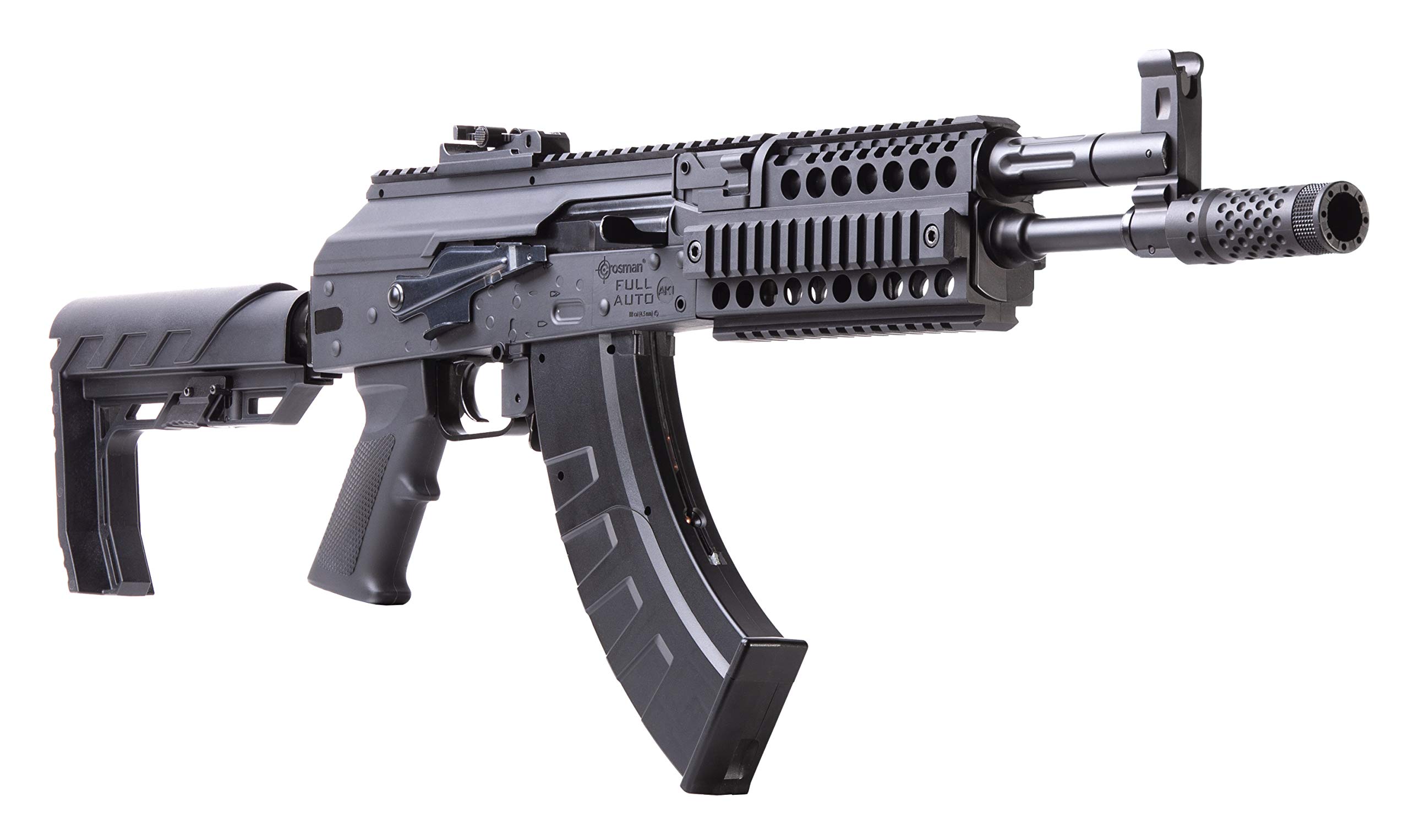 Crosman CAK1 Full & Semi-Auto 4.5mm BB Air Rifle - Powerful Pellet Gun for Target Shooting, Plinking & Outdoor Fun