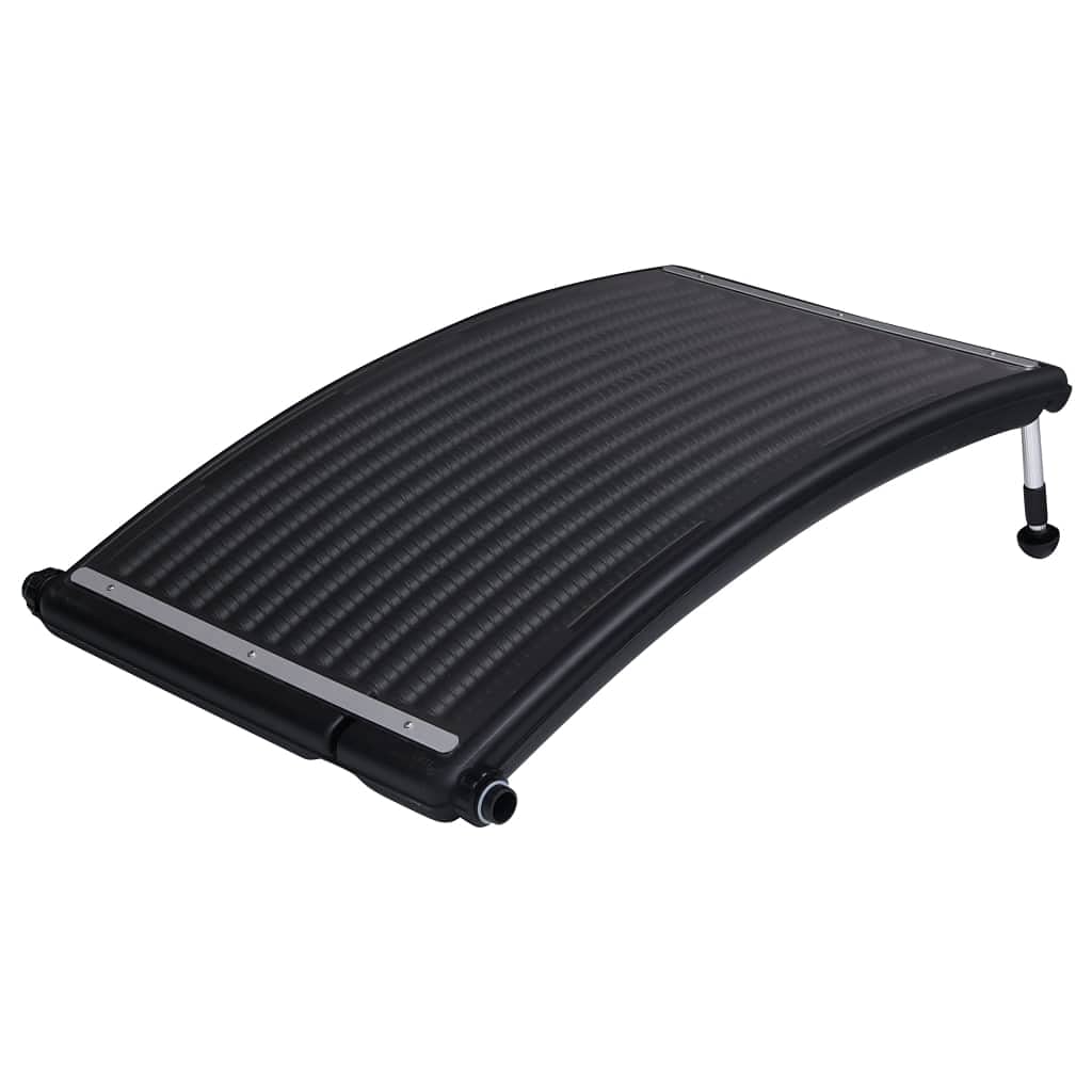 VidaXL Solar Pool Heating Panels 2 Pack - High Efficiency Solar Energy Absorption, Adjustable Legs for Easy Installation, Perfect for Above Ground Pools (43.3