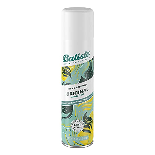 Batiste Dry Shampoo Clean & Classic Original 6.73oz + Travel Size Mini - Refresh Hair Between Washes for Workouts & Travel