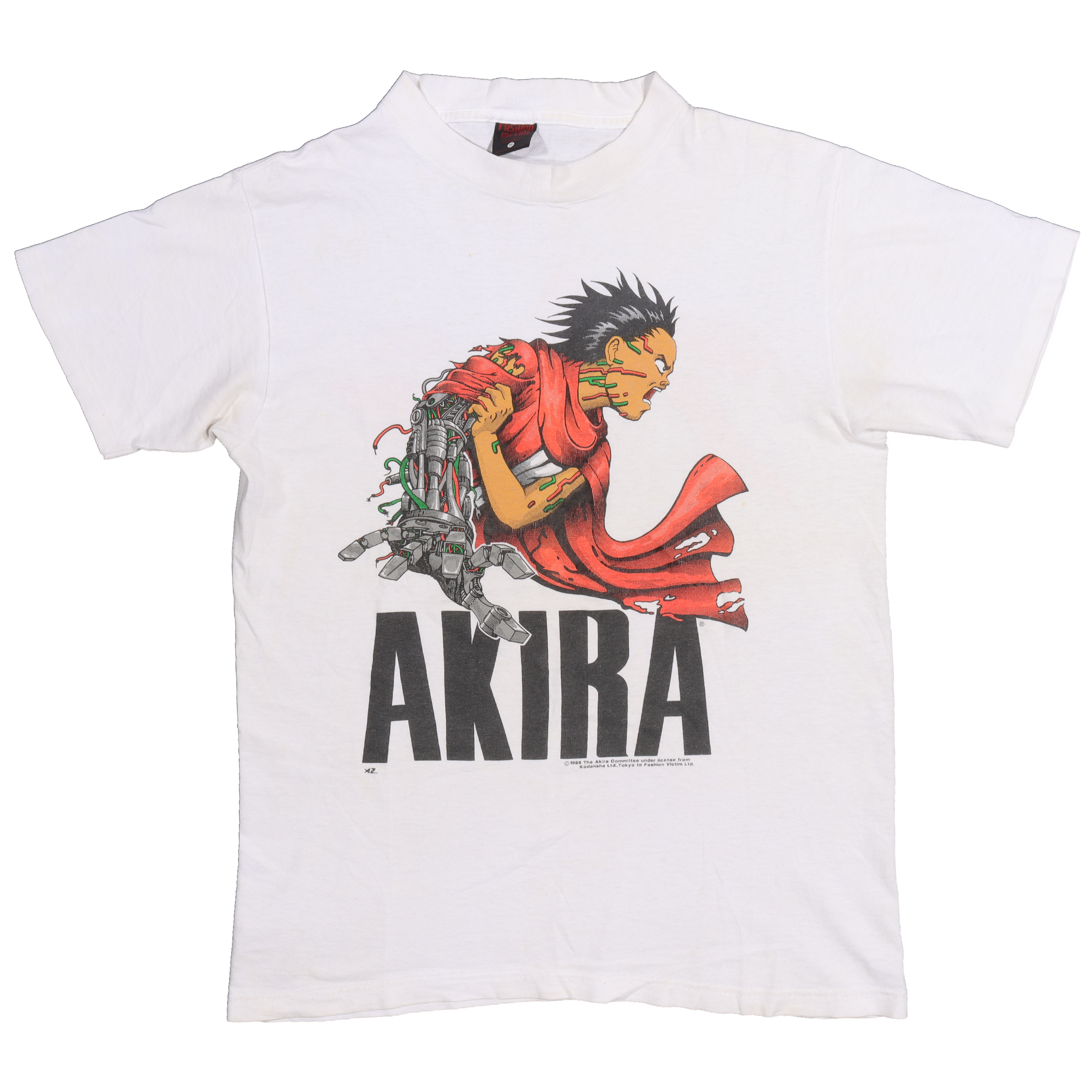 1988 AKIRA Tetsuo Anime Graphic T-Shirt - Vintage Japanese Manga Tee for Men & Women - Perfect for Cosplay, Conventions & Anime Fans