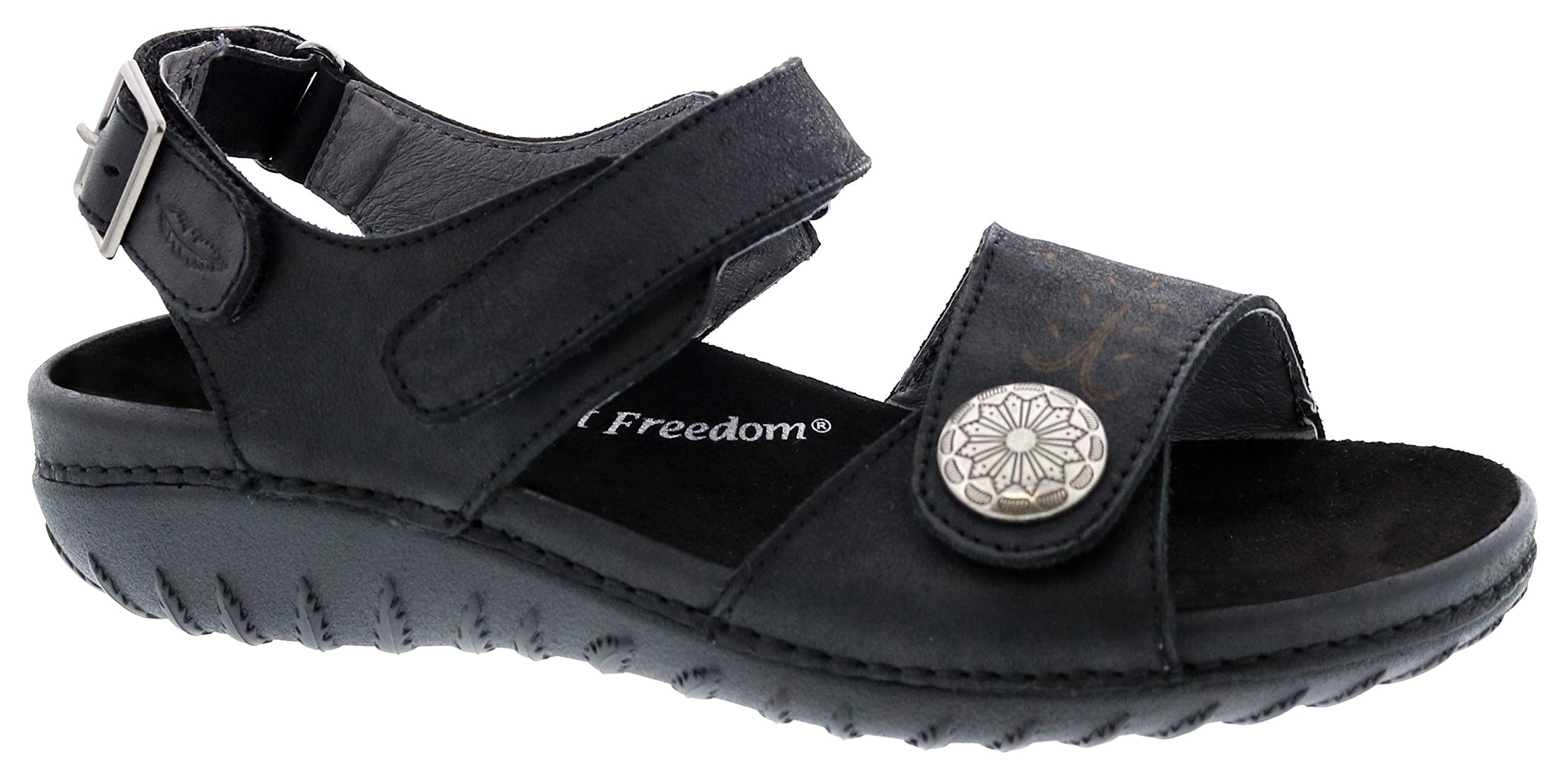 Drew Women's Workaround 19182 Leather Sandals - Comfortable & Stylish Casual Sandals for Summer, Beach, Travel & Everyday Wear