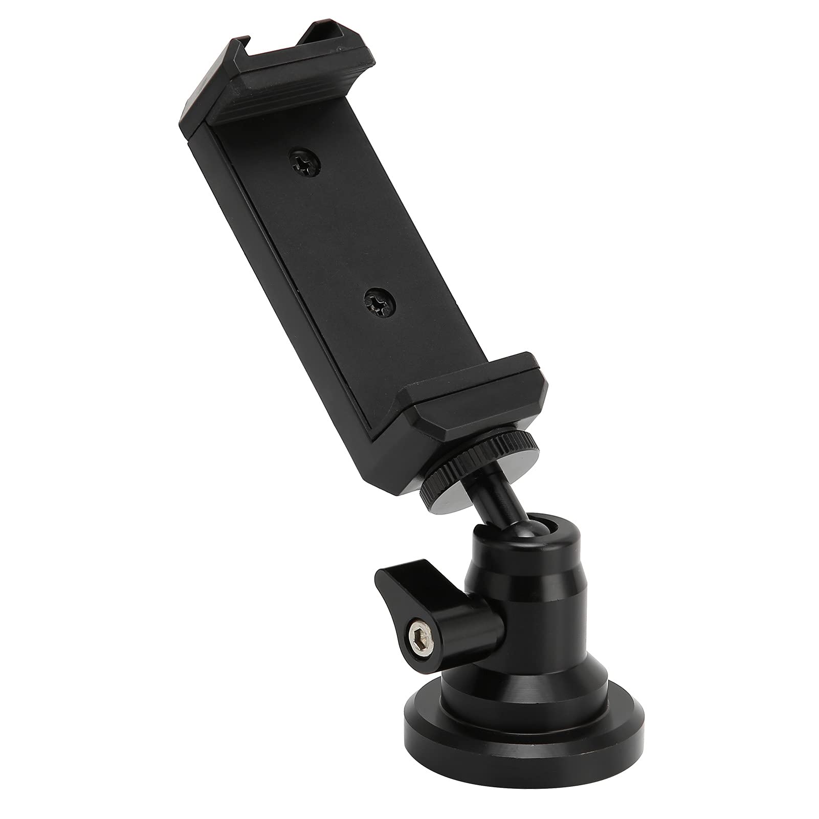 01 02 015 Universal Car Phone Holder Mount - Strong Suction Cup Dashboard & Windshield Phone Stand for iPhone, Samsung, GPS - Perfect for Driving, Workout, Office Desk & Home Use