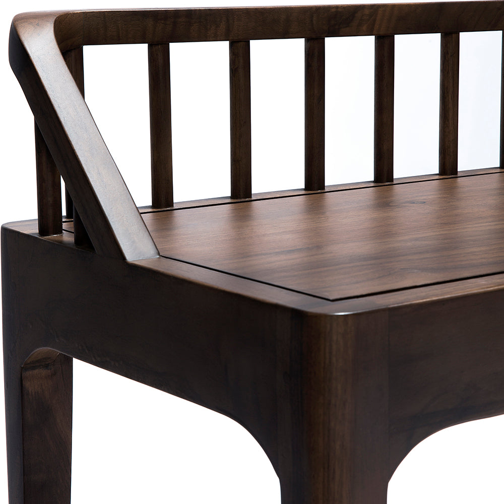 Dellah Bench - Modern Wooden Bench for Living Room, Bedroom & Entryway | Stylish & Sturdy Seating Solution for Home Decor