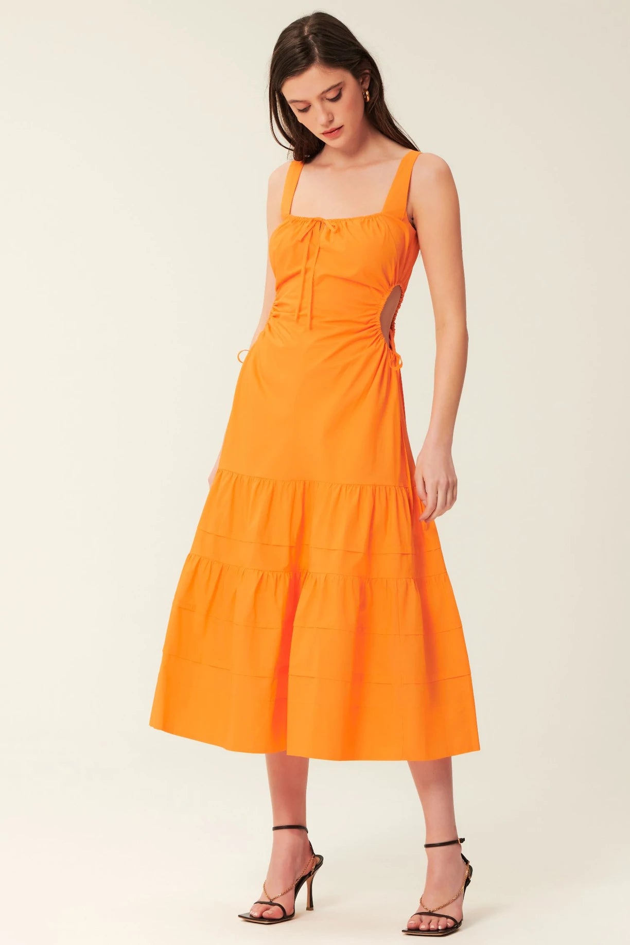 Betty Dress - Elegant Women's Floral Midi Dress for Casual & Party Wear | Perfect for Summer Outfits, Date Nights & Special Occasions
