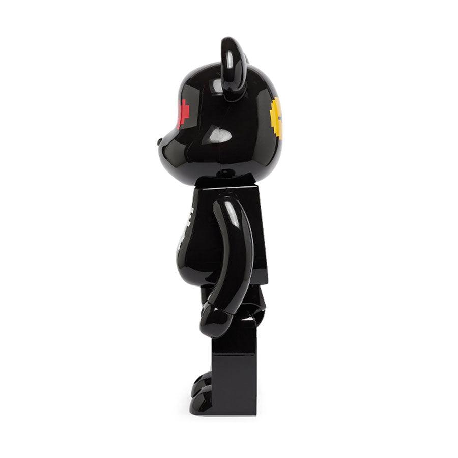 BE@RBRICK Pac Man × Grafflex × 9090 × S.H.I.P&Crew 1000% Collectible Vinyl Art Toy - Limited Edition Collaboration - Perfect for Display in Home, Office or Game Room Decor