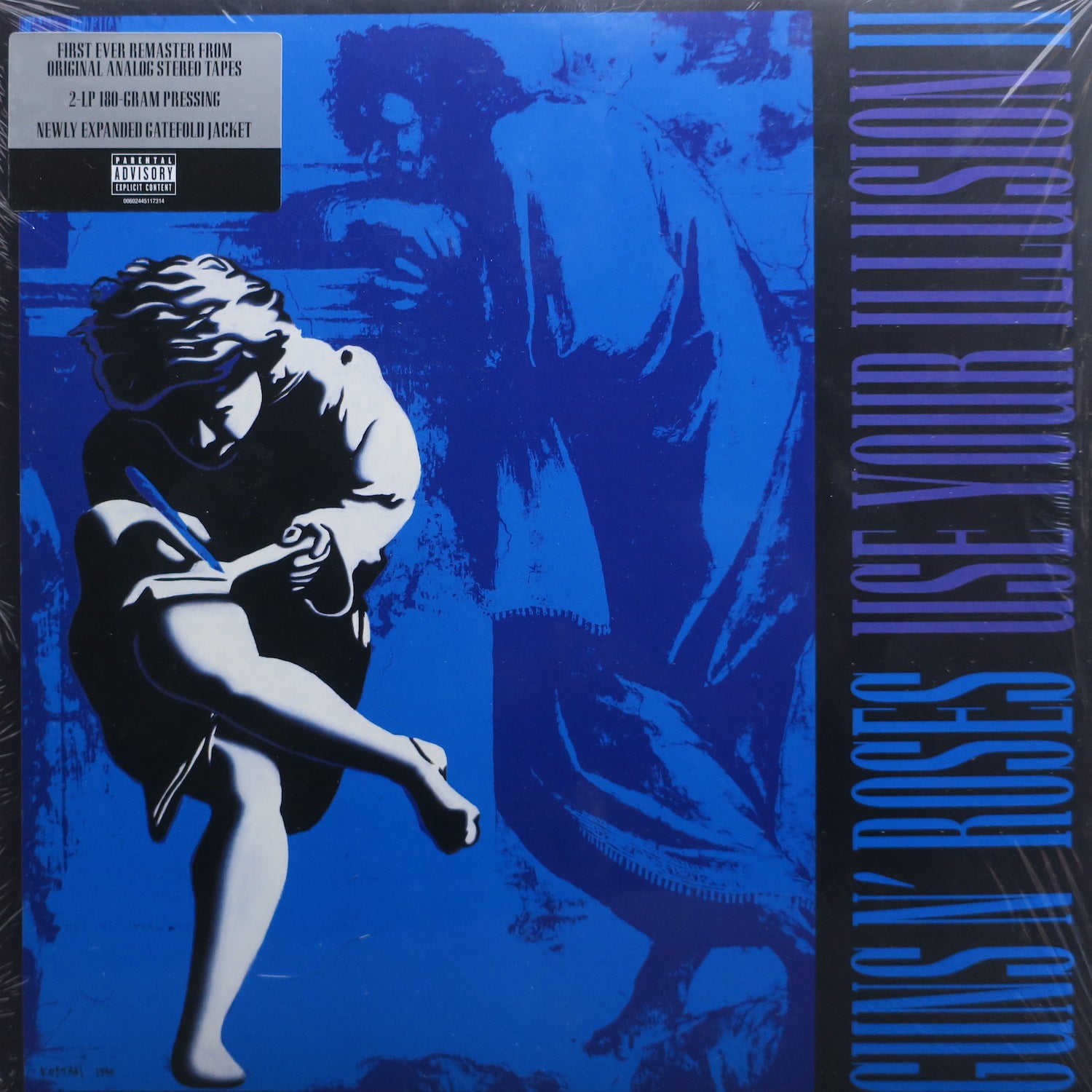 GUNS N ROSES 'Use Your Illusion 2' Remastered Vinyl 2LP Record Album - Limited Edition Rock Music Collectible for Vinyl Enthusiasts & Home Decor
