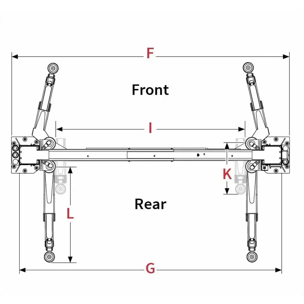 Bend Pak 10AP 10K Two Post Car Lift with Bi-Metric Arms & Width Adjustment - Heavy Duty Auto Repair Shop Equipment for Vehicle Maintenance & Tire Service (Model 5175304)