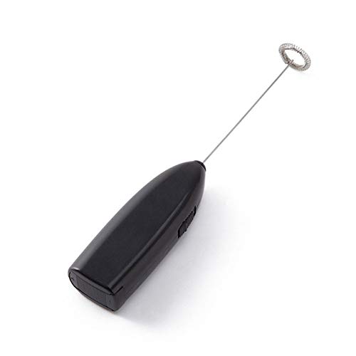 CAACXV 2-in-1 Electric Handheld Mixer - Mini Whisk for Coffee, Milk, Eggs & Baking - Battery Powered Frother & Stirrer for Kitchen, Cafe & Home Use