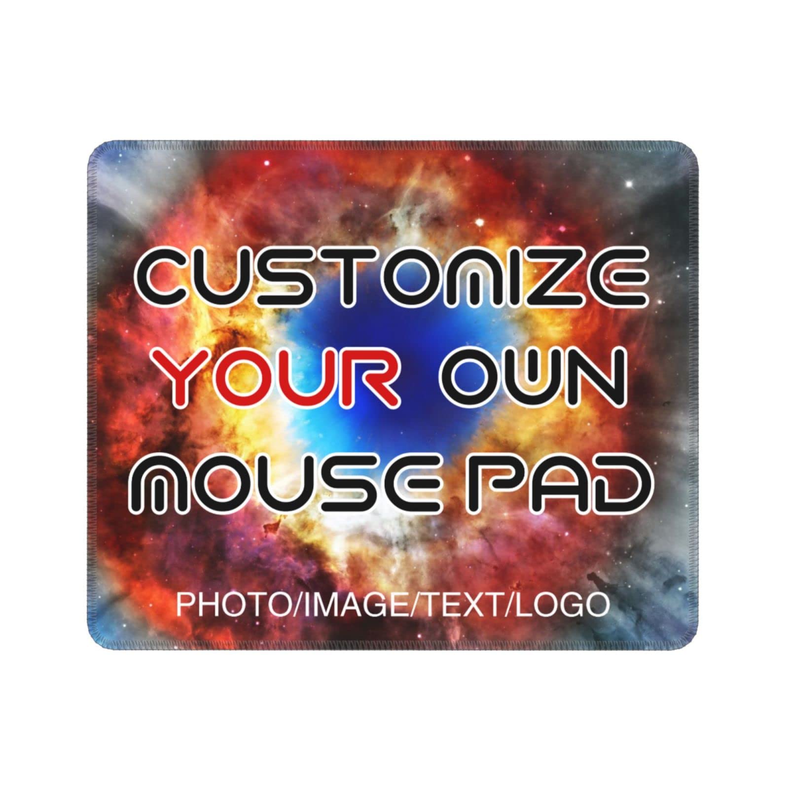 Custom Gaming Mouse Pad - Personalized with Picture, Text & Logo | Non-Slip Rubber Base | Perfect Gift for Gamers & Office Use | Ideal for PC, Laptop & Gaming Setup