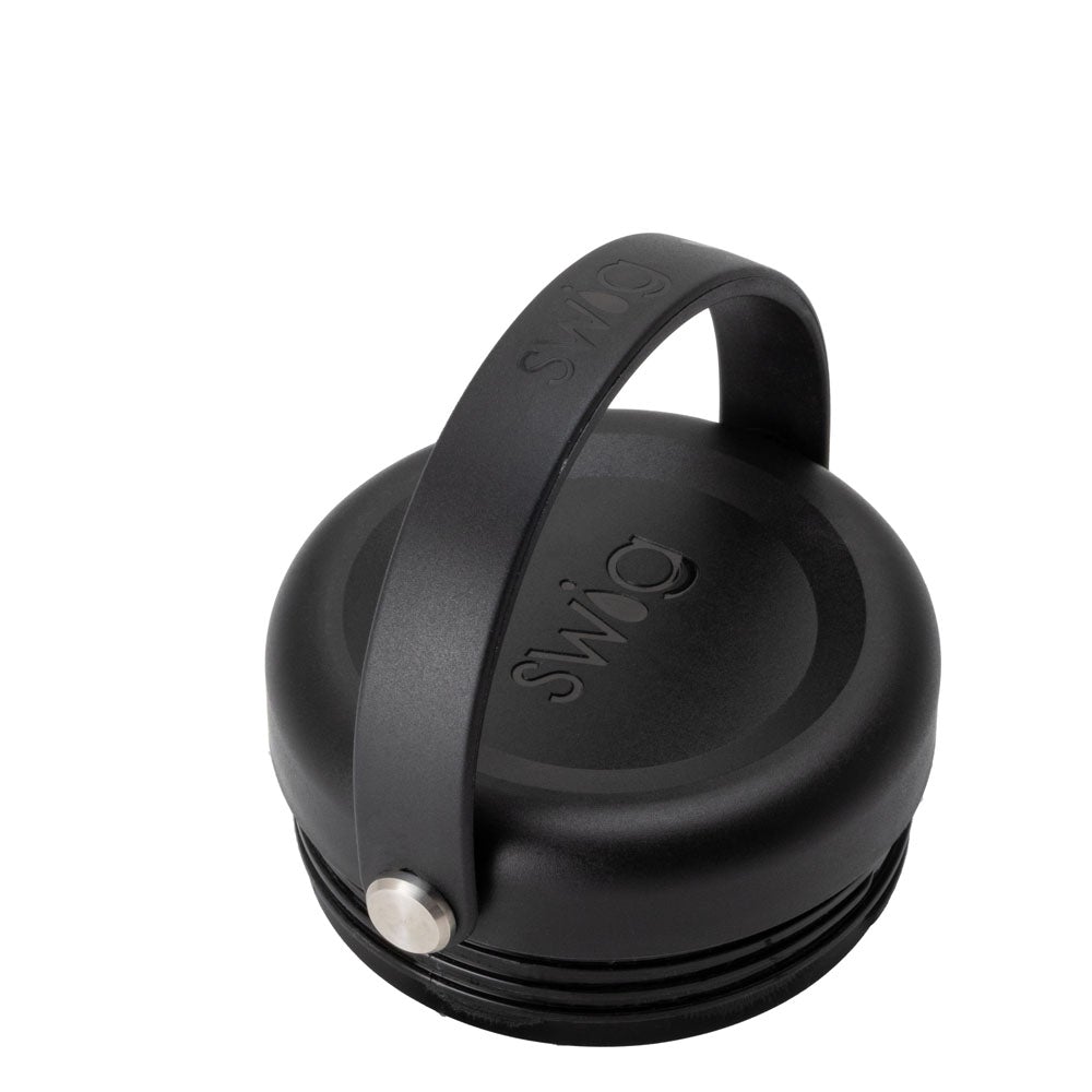 Black Grab & Go Cap 12oz Insulated Stainless Steel Tumbler - Perfect for Coffee, Tea & Cold Drinks On The Go