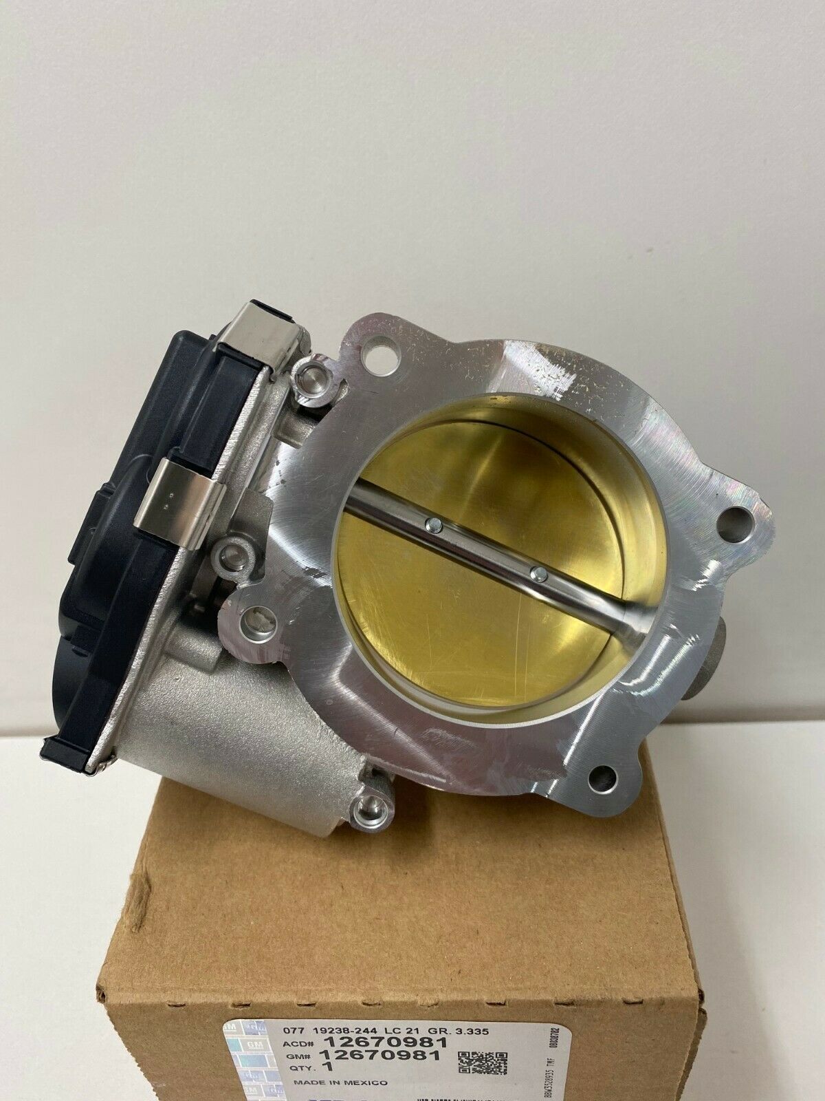 Genuine Holden VE VF WM WN & Captiva V6 SIDI Throttle Body - Part Number 12670981 - Perfect for Engine Performance Upgrades and Vehicle Maintenance