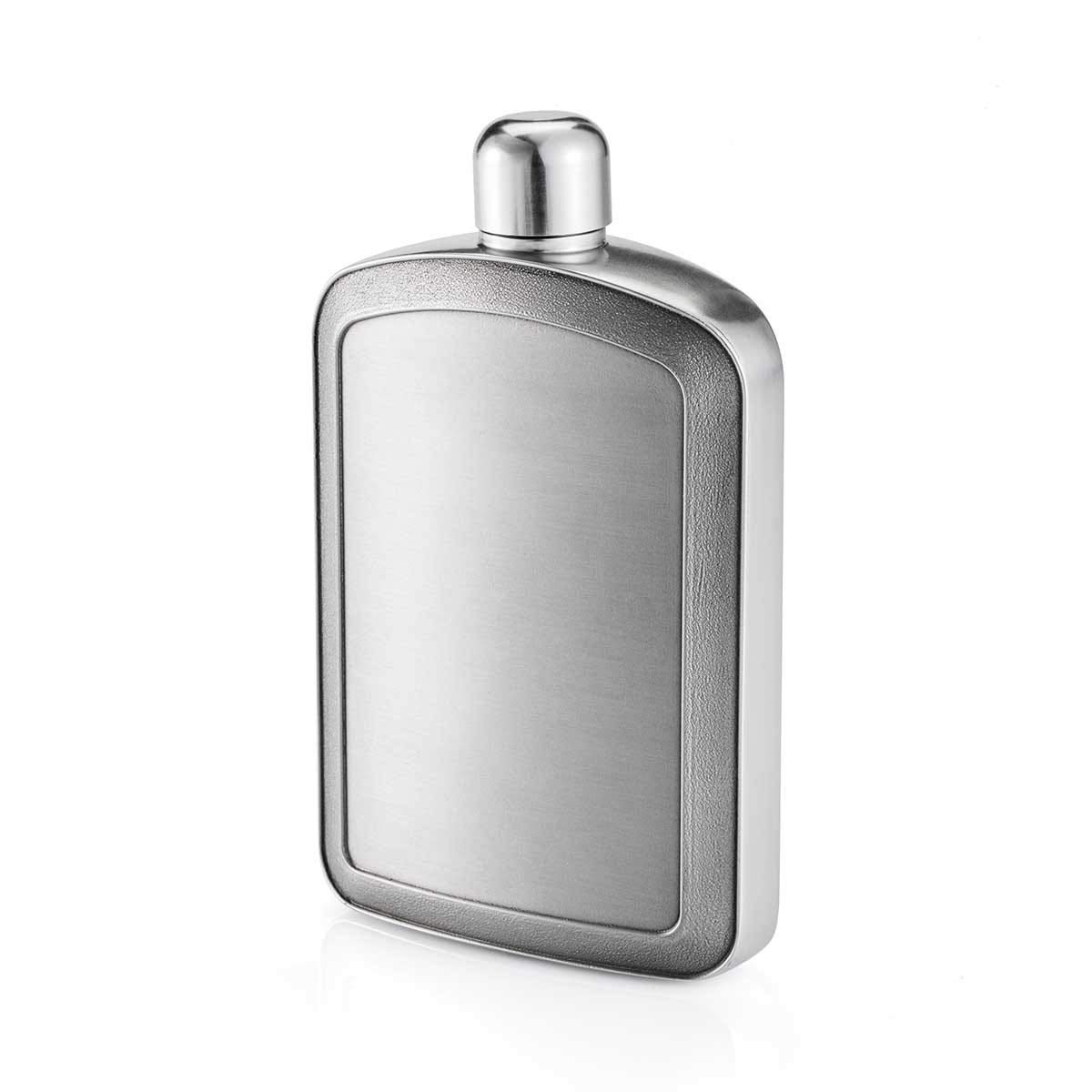 Royal Selangor Premium Handcrafted Pewter Hip Flask - Engraved Virgin Mary Design - Perfect for Whiskey, Bourbon & Liquor Storage - Ideal Gift for Weddings, Baptisms & Special Occasions