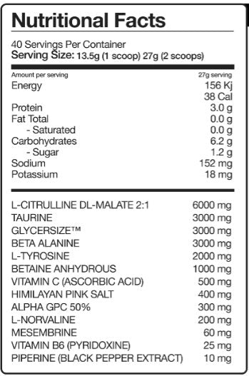 Best Non-Stimulant Pre-Workout Supplement - Amp3D Energy & Focus Booster for Gym, Running & Fitness Training