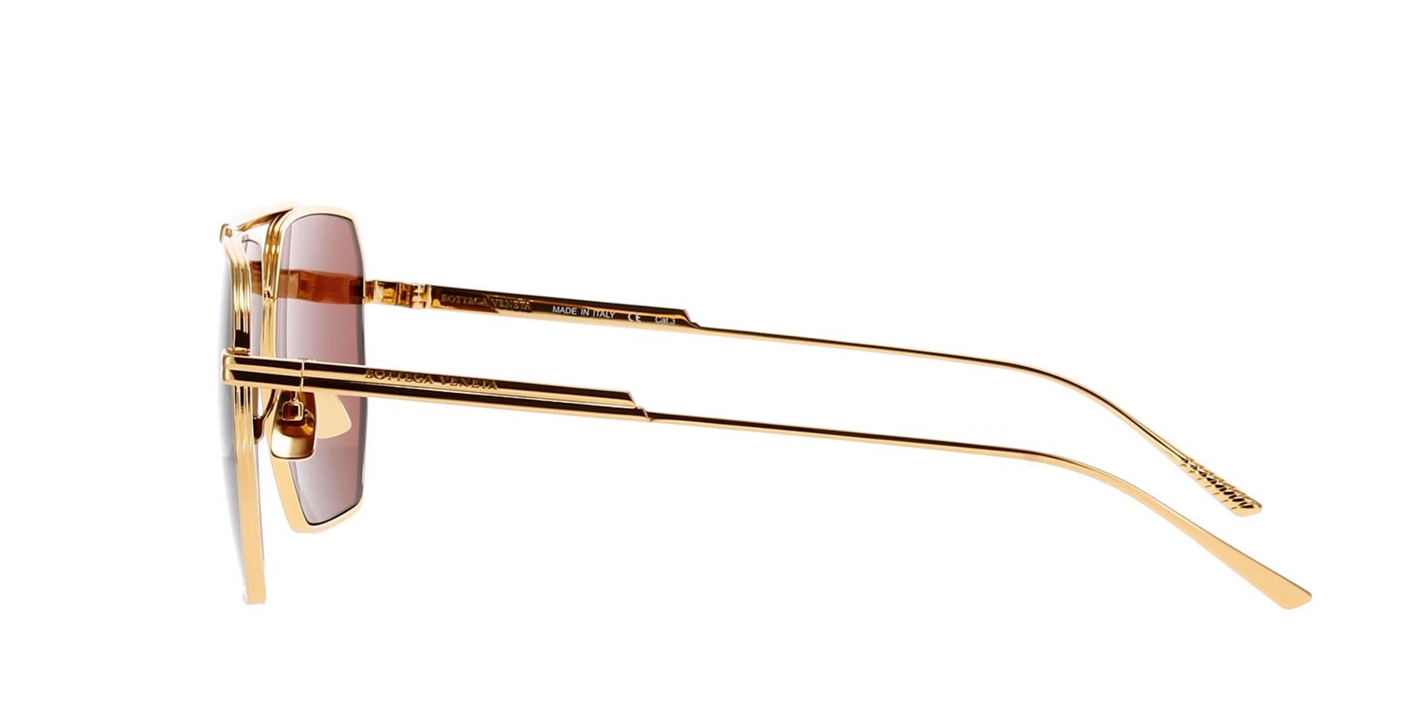 Bottega Veneta BV1012S Sunglasses - Luxury Designer Shades for Women & Men | UV Protection, Polarized Lenses | Perfect for Driving, Travel & Outdoor Activities
