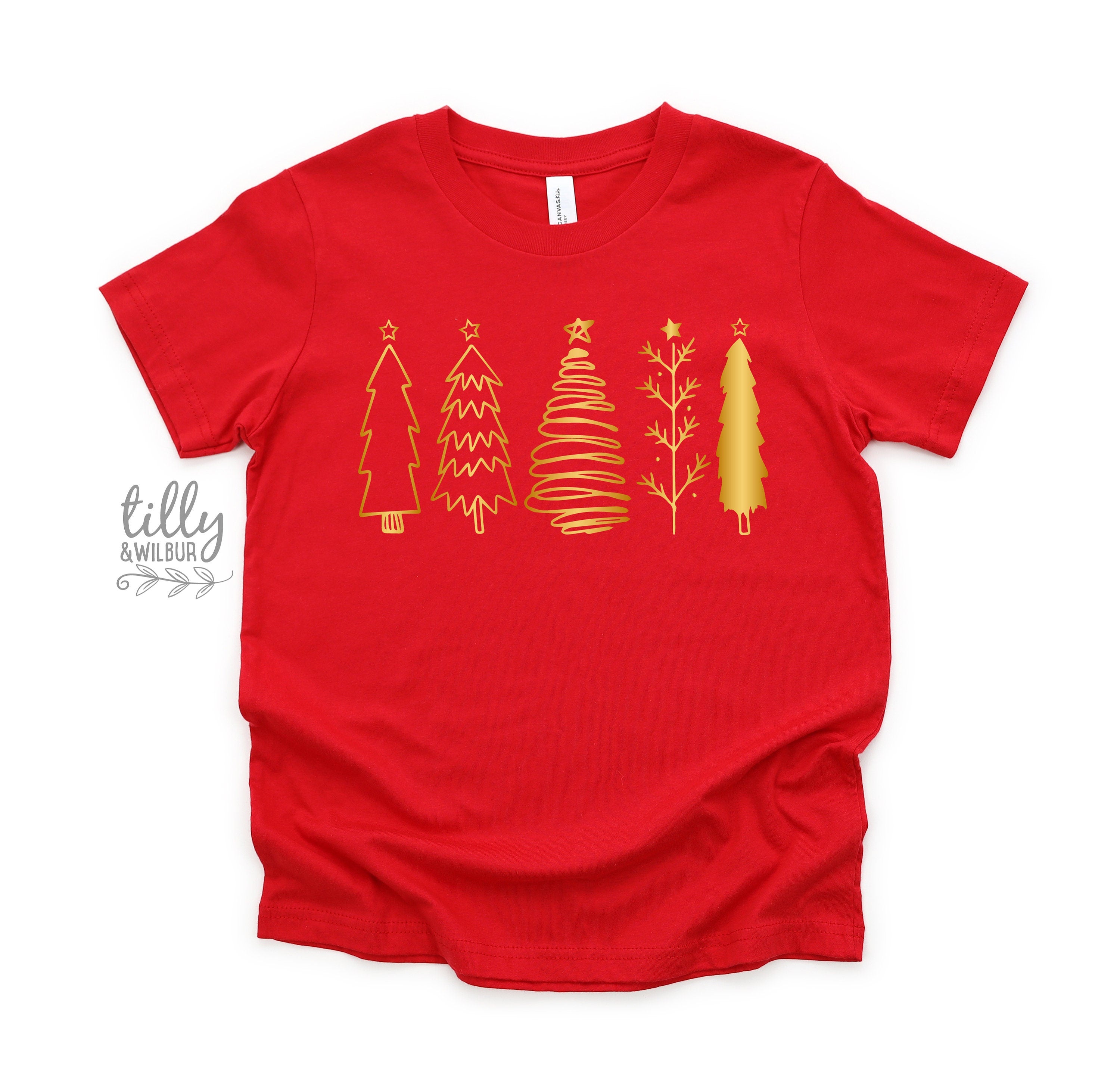 Gold Christmas Tree Decorations - Elegant Holiday Ornaments for Home & Party Decor | More Colors Available