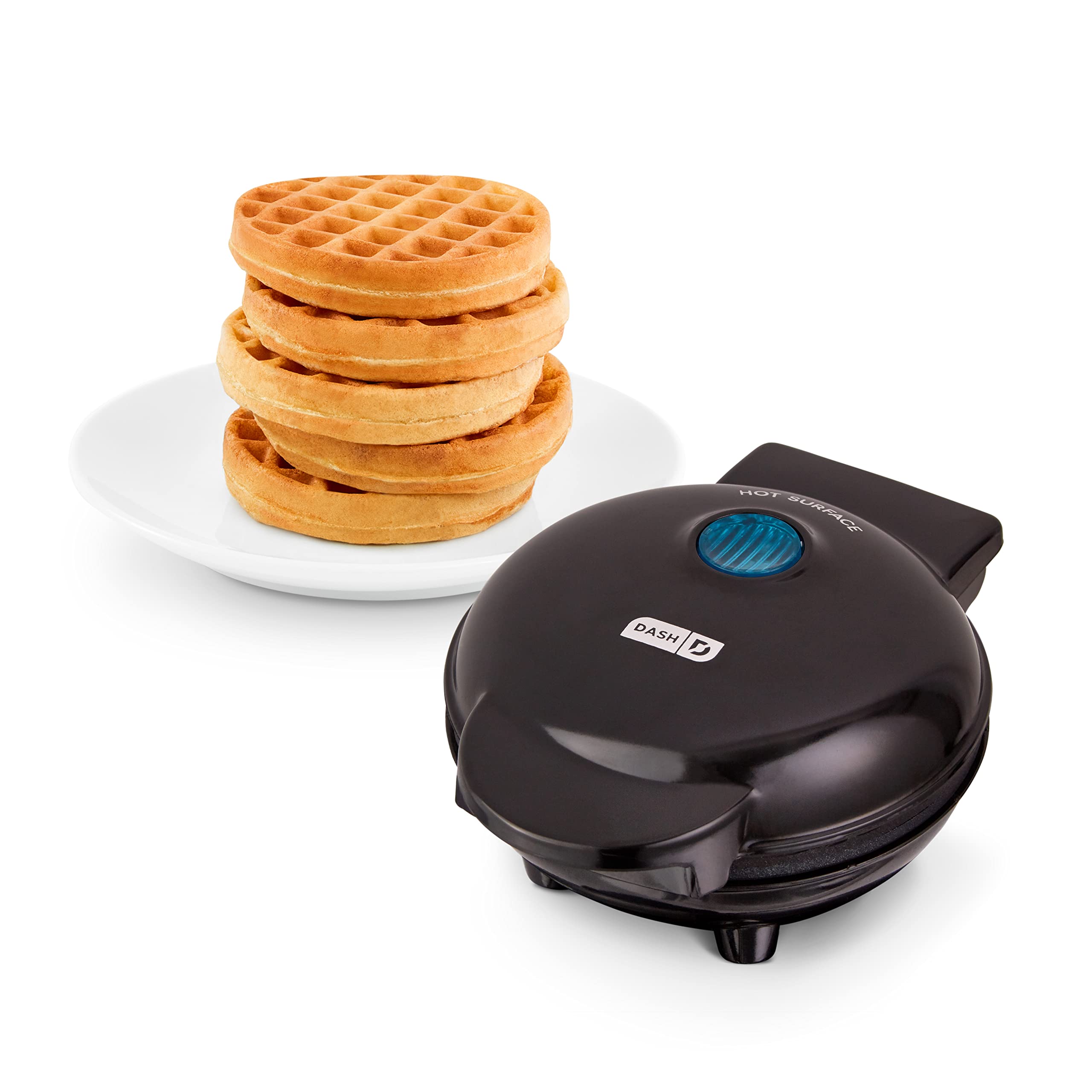 DASH Deluxe Egg Bite Maker with Mini Waffle Maker Bundle - Electric Breakfast Cooker for Egg Bites, Waffles & Pancakes - Perfect for Quick Breakfast, Brunch & Kids Meals at Home