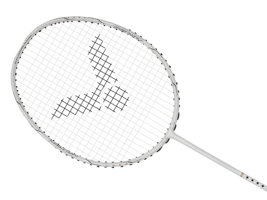 Victor X One Piece Wado Ichimonji Auraspeed Unstrung Badminton Racket [White] ARS OP A - Perfect for Competitive Play & Anime Fans