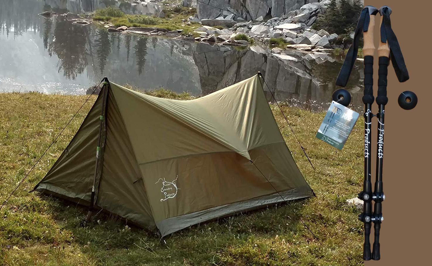 Trekker Tent 2 - Lightweight Camping Tent for Hiking & Backpacking