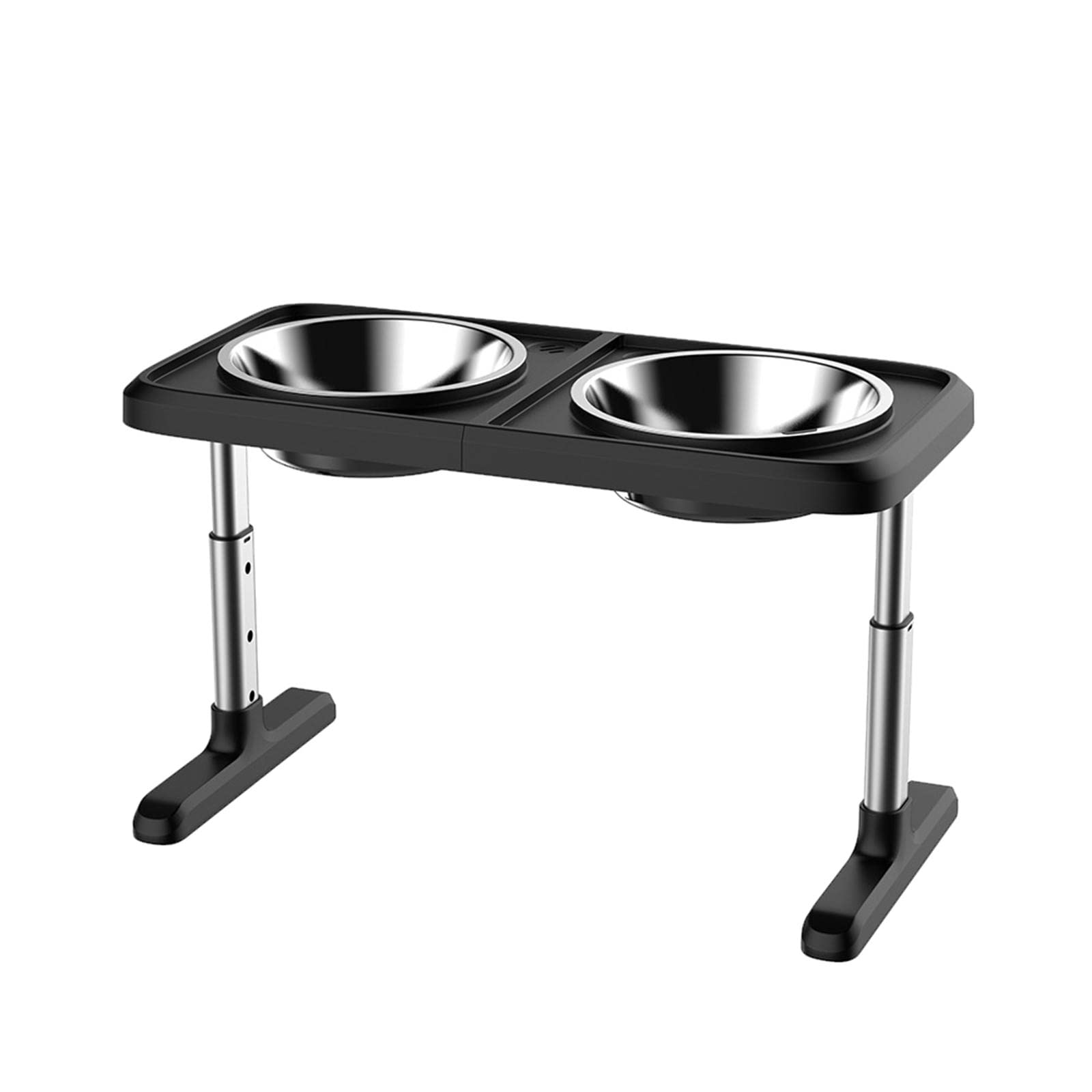 Enakshi Elevated Dog Bowls - Adjustable 1.8L Non-Slip Pet Food Bowls for Large & Small Dogs | Raised Feeder with Anti-Slip Feet | Perfect for Mealtime, Water & Wet Food | Durable Pet Supplies for Indoor & Outdoor Use