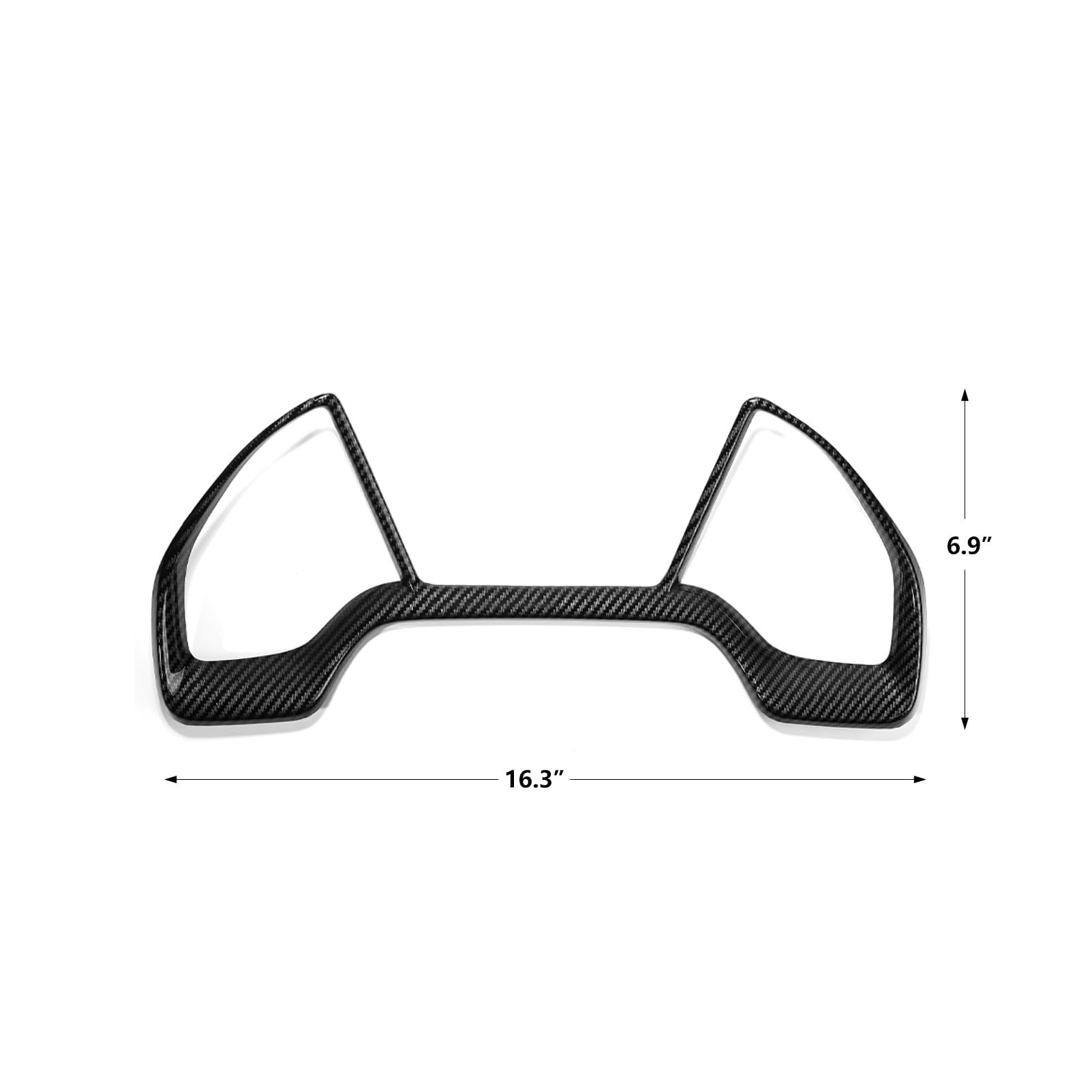 Premium Carbon Fiber Dashboard Trim Cover for 2016-2021 Honda Civic 10th Gen - Interior Decorative Panel Accessory | Perfect for Car Customization & Interior Upgrade