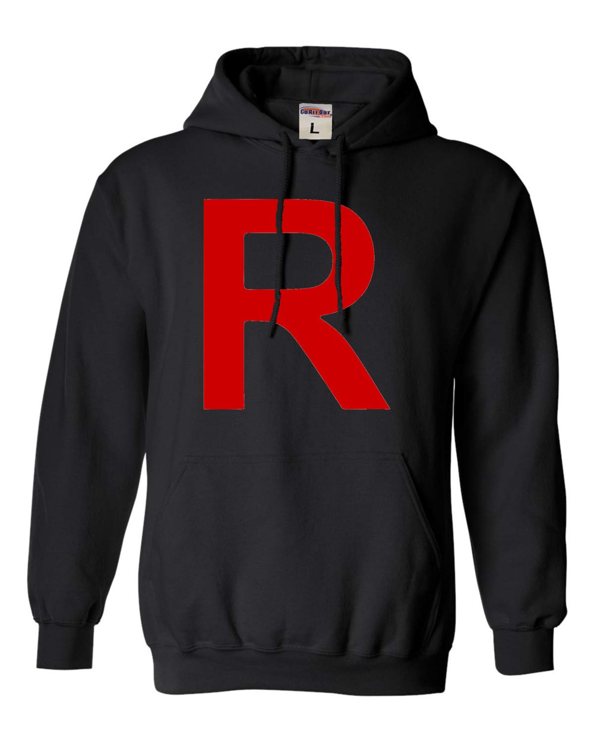 Team Rocket Unisex Hoodie Sweatshirt - Pokemon Go Anime Cosplay & Casual Wear for Men & Women - Perfect for Gaming, Conventions & Everyday Streetwear