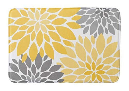 **Super Absorbent Plush Bath Mat - Non-Slip Backing, 18