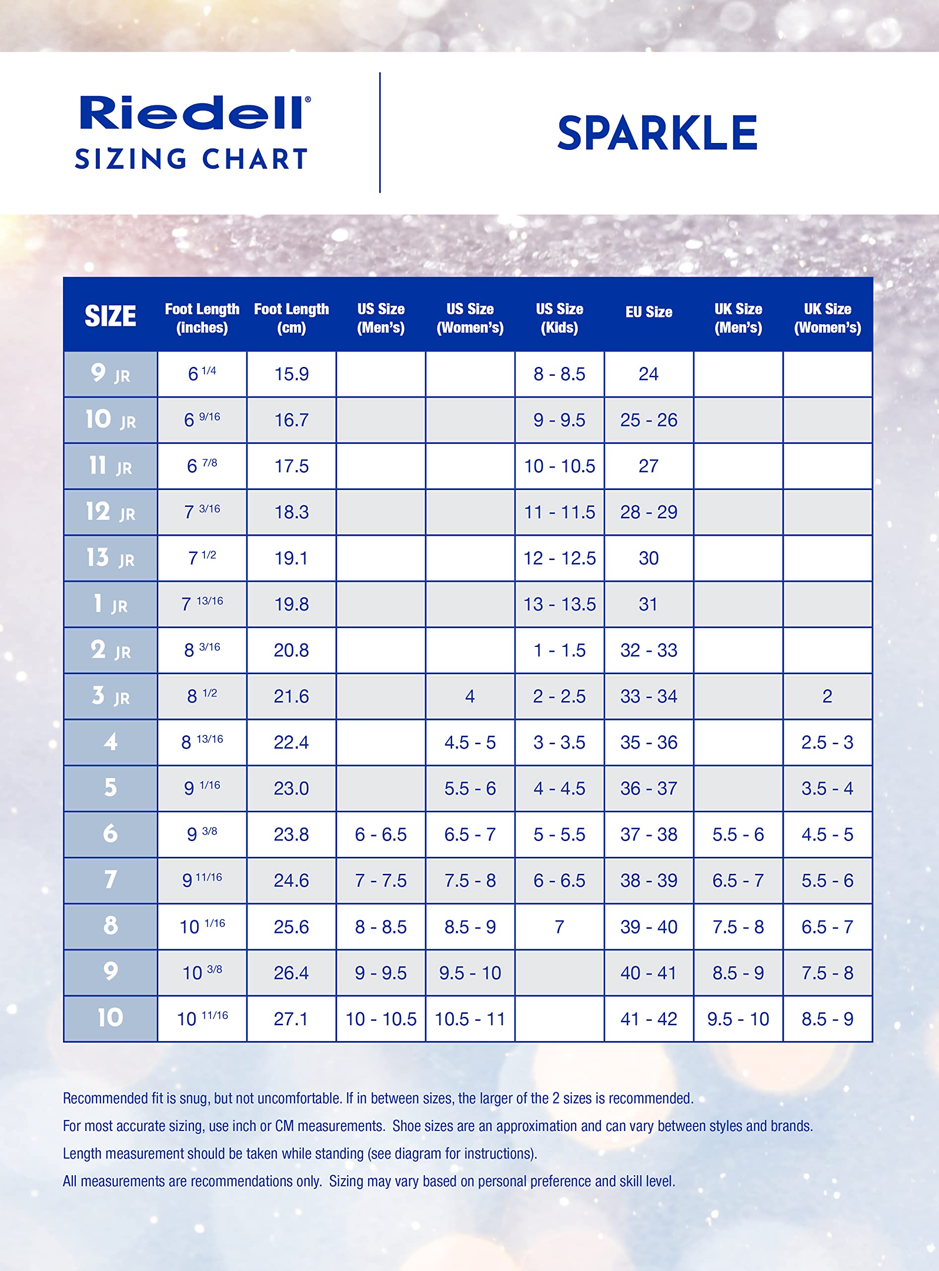 Riedell Sparkle Recreational Beginner Figure Ice Skates - Soft Boot for Comfortable Skating | Perfect for Ice Rinks, Winter Sports & Snow Days